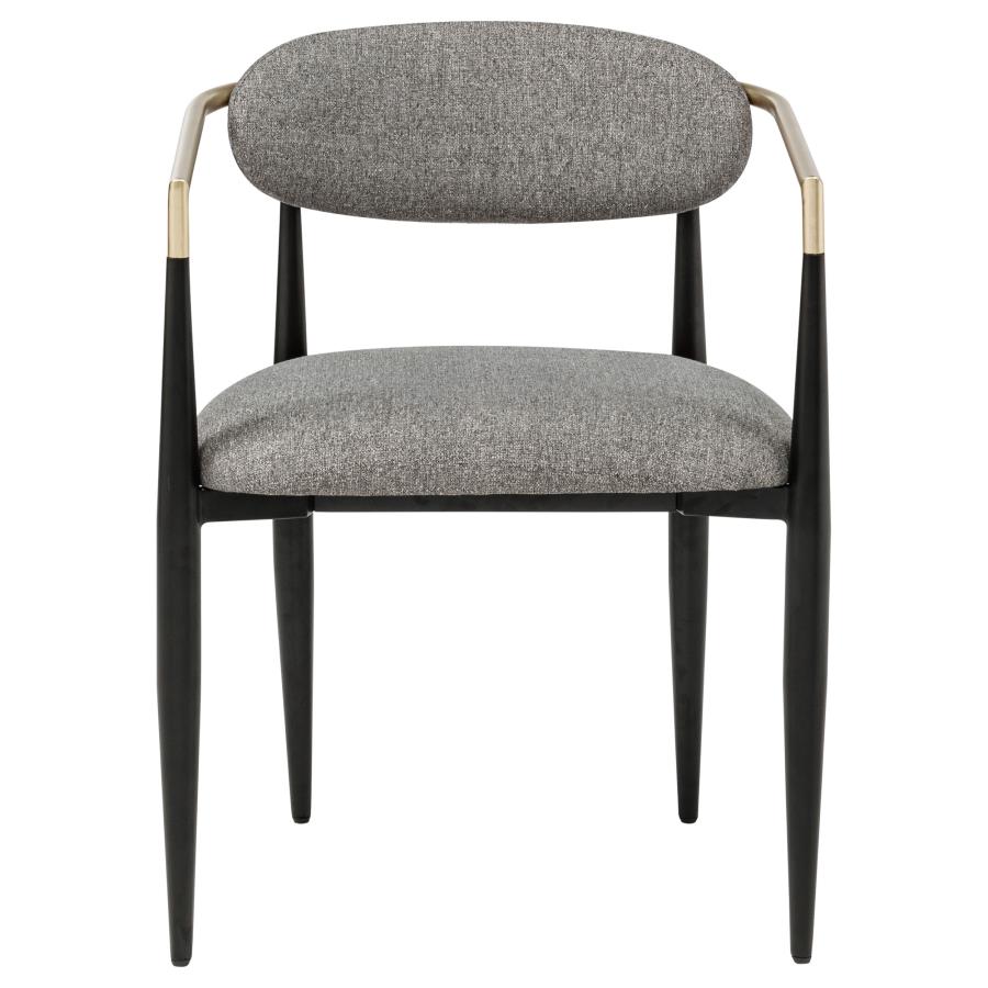 Alexis - Fabric Upholstered Dining Arm Chair (Set of 2)