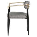 Alexis - Fabric Upholstered Dining Arm Chair (Set of 2)