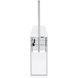 Risley - 2-Door Circular LED Home Bar With Wine Storage