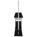 Risley - 2-Door Circular LED Home Bar With Wine Storage