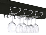 Risley - 2-Door Circular LED Home Bar With Wine Storage