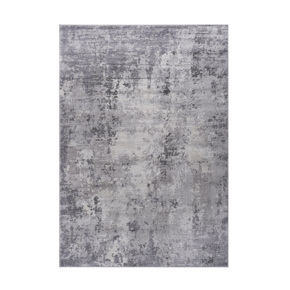 Marfi - 6' X 9' Abstract Area Rug - Light Gray - view 2