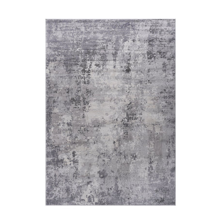 Marfi - 6' X 9' Abstract Area Rug - Light Gray