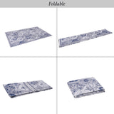Maval - 8' X 10' Washable Area Rug - Blue