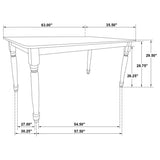 Hollyoak - Rectangular Wood Dining Table - Walnut