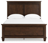Danabrin - Full Panel Bed - Brown
