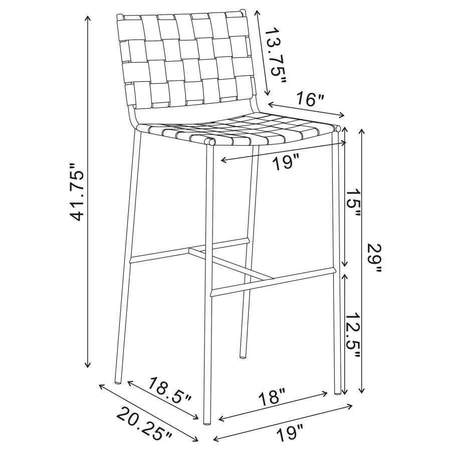 Adelaide - Upholstered Height Stool