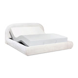 Archie Puffy Grounded - Upholstered Platform Bed