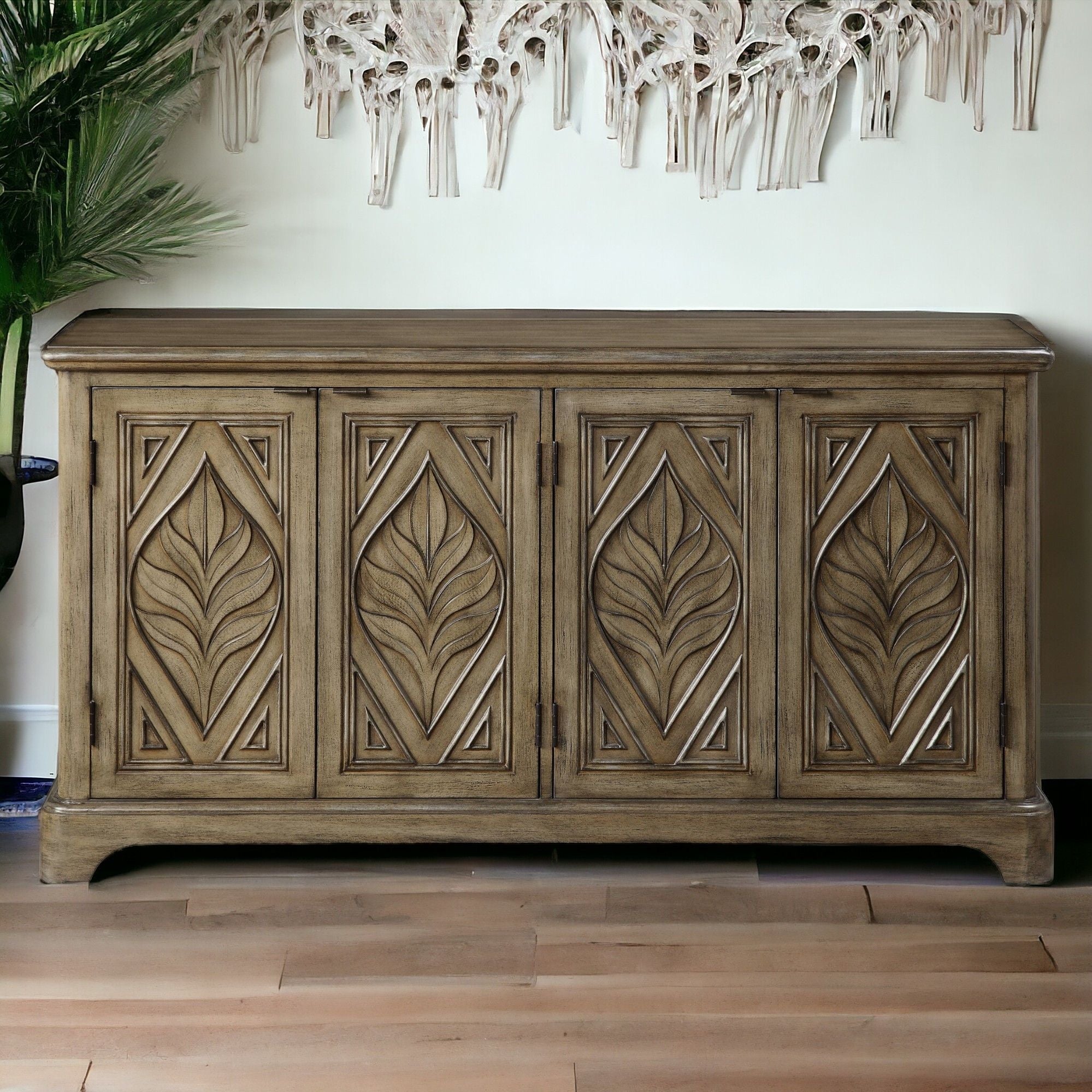 Orana - Console Cabinet - Oak