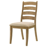 Danvers - Wood Dining Side Chair (Set of 2) - Brown Oak by Coaster Fine Furniture | Bel Furniture