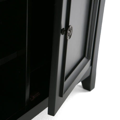 Amherst - TV Media Stand, Handcrafted by Simpli-Home | Bel Furniture