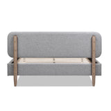 Diego - Low Upholstered Platform Bed by Jennifer Taylor Home | Bel Furniture