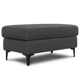 Ava - Versatile Mid Century Ottoman