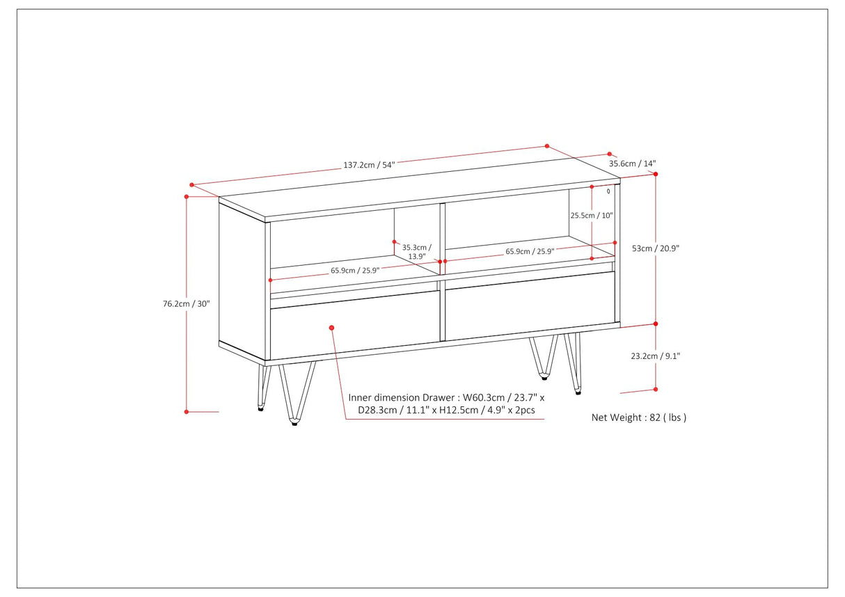 Chase - Low Bookcase - Rustic Natural Aged Brown by Simpli-Home | Bel Furniture