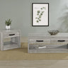 Felix - Coffee Table Set Gray 2 Pc. Coffee Table, End Table by Coaster Fine Furniture | Bel Furniture