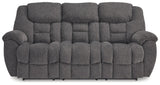 Foreside - Charcoal - Reclining Sofa by Signature Design by Ashley® | Bel Furniture