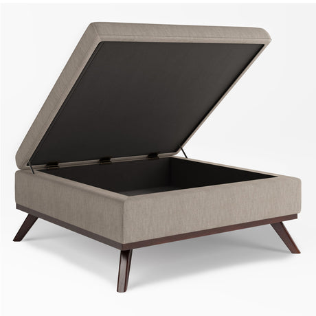 Owen - Multifunctional Square Coffee Table Storage Ottoman - view 19