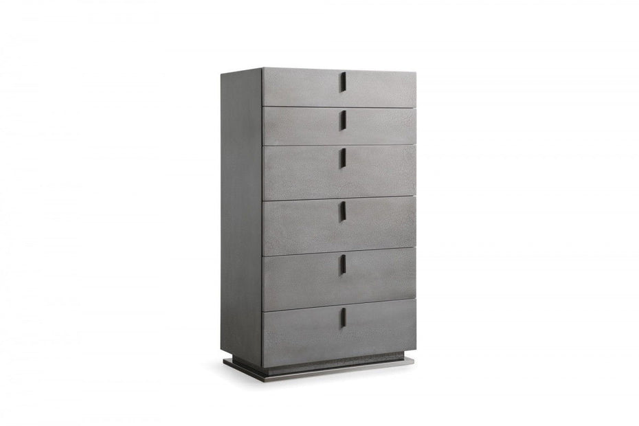 Six Drawer Chest - Gray