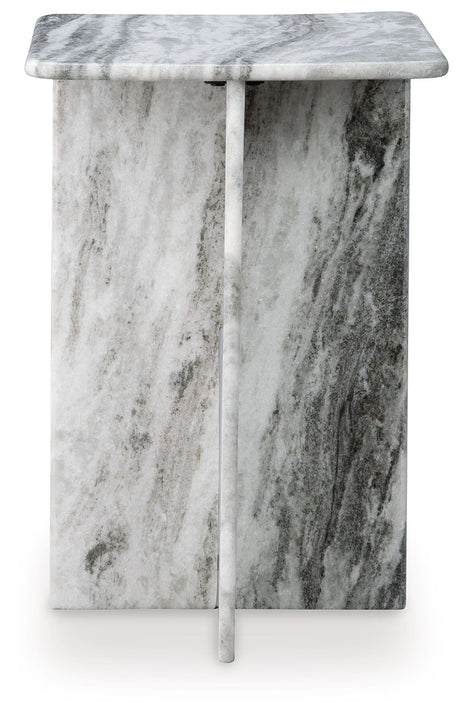 Keithwell - Gray - Square Accent Table by Signature Design by Ashley® | Bel Furniture