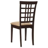 Kelso - 3 Piece Drop Leaf Dining Table Set - Cappuccino