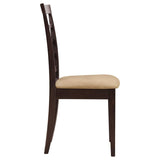 Kelso - 3 Piece Drop Leaf Dining Table Set - Cappuccino