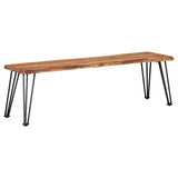 Sherman - Wood Dining Bench - Natural Acacia