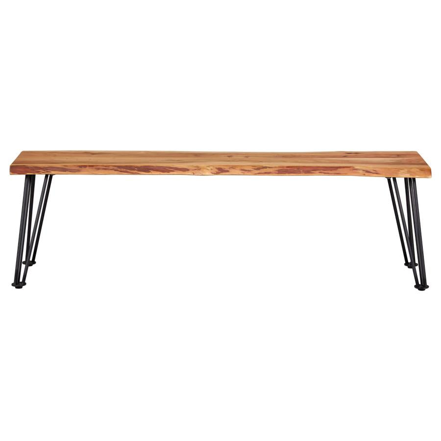 Sherman - Wood Dining Bench - Natural Acacia