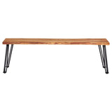 Sherman - Wood Dining Bench - Natural Acacia