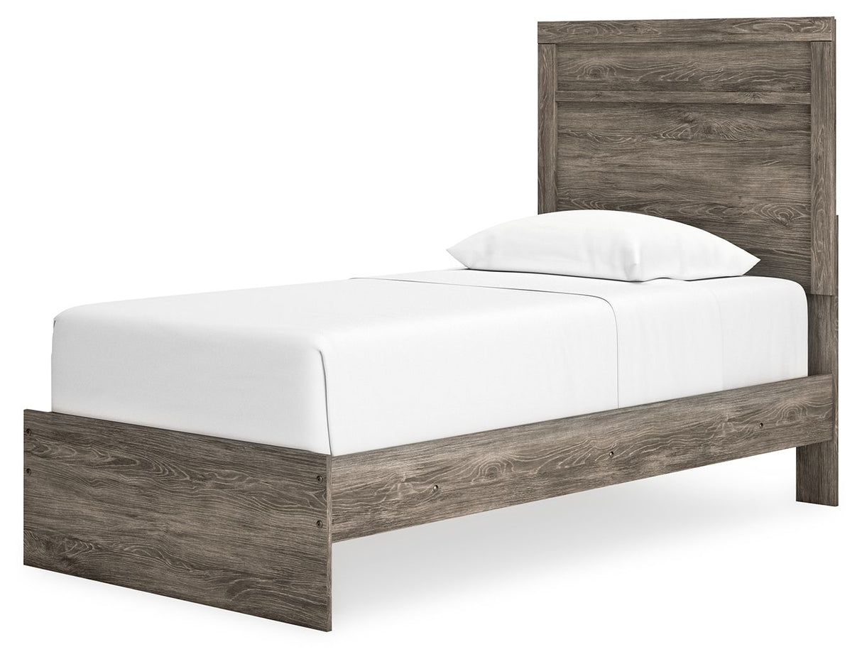 Ralinksi - Twin Panel Bed - Gray