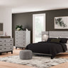 Vessalli - Panel Bedroom Set Dark Gray by Signature Design by Ashley® | Bel Furniture