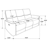 Navarro - Upholstered Reclining Sofa Set
