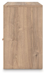 Kinlanni - One Drawer Night Stand - Tan