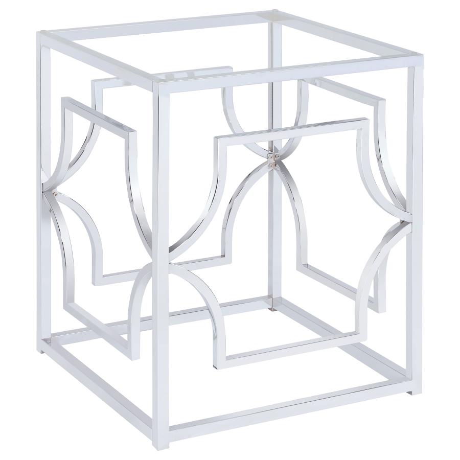 Starlight Square Metal Dining Table Base