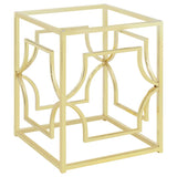 Starlight Square Metal Dining Table Base
