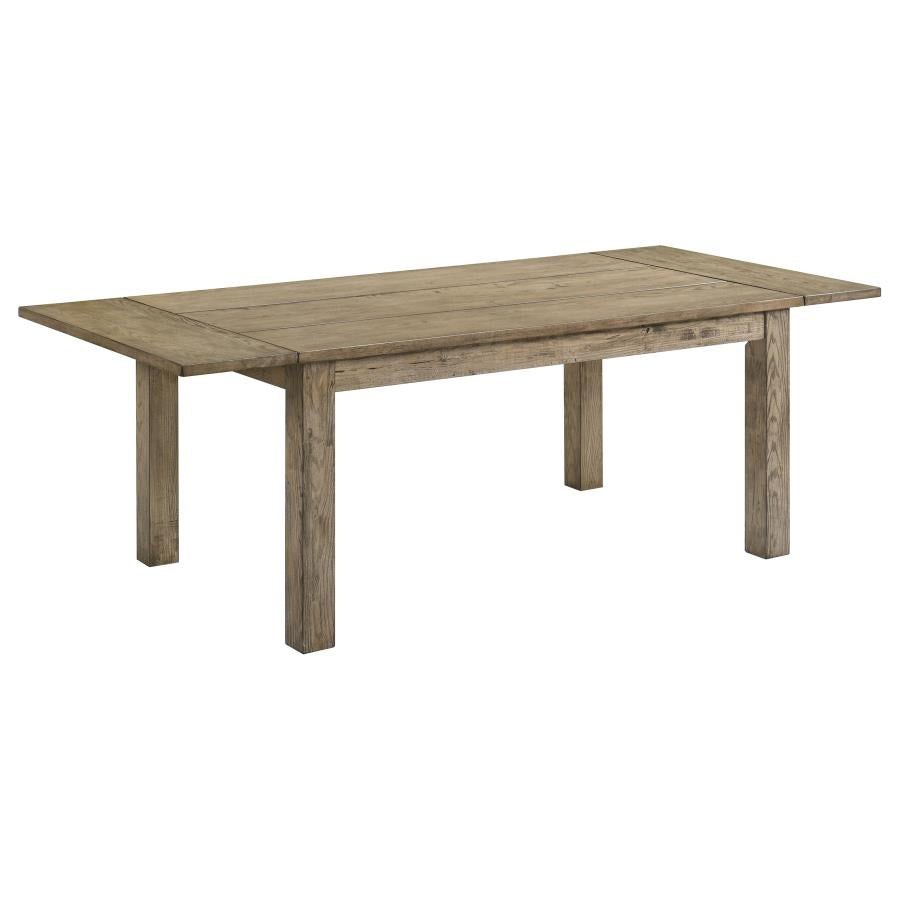 Cardova 87" Solid Wood Extension Dining Table Vineyard Oak