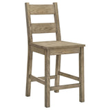Cardova - 5 Piece Counter Height Dining Table Set - Vineyard Oak