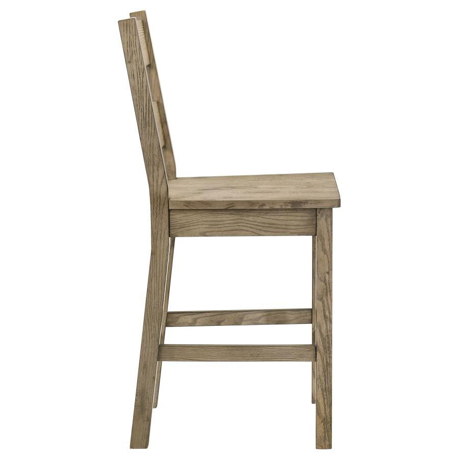 Cardova - Counter Height Dining Chair (Set of 2) - Vineyard Oak