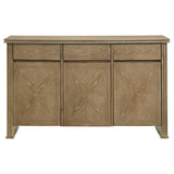 Adina - 2-Door Sideboard Server - Distressed Light Brown