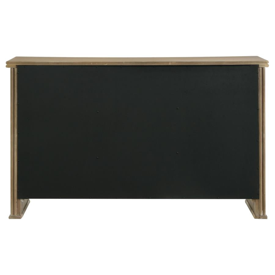 Adina - 2-Door Sideboard Server - Distressed Light Brown