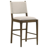 Ottowa - 5 Piece Round Counter Height Dining Room Set - Brown