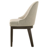 Reseda - Upholstered Dining Side Chair (Set of 2) - Beige