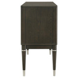 Reseda - 4-Door Dining Sideboard Server With Shelves - Ash Brown