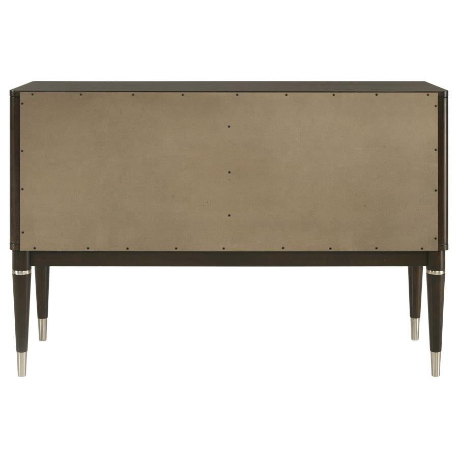 Reseda - 4-Door Dining Sideboard Server With Shelves - Ash Brown