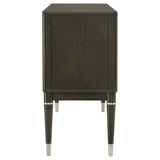 Reseda - 4-Door Dining Sideboard Server With Shelves - Ash Brown