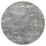 Franklin - 59" Round Dining Table - Gray And Dark Oak