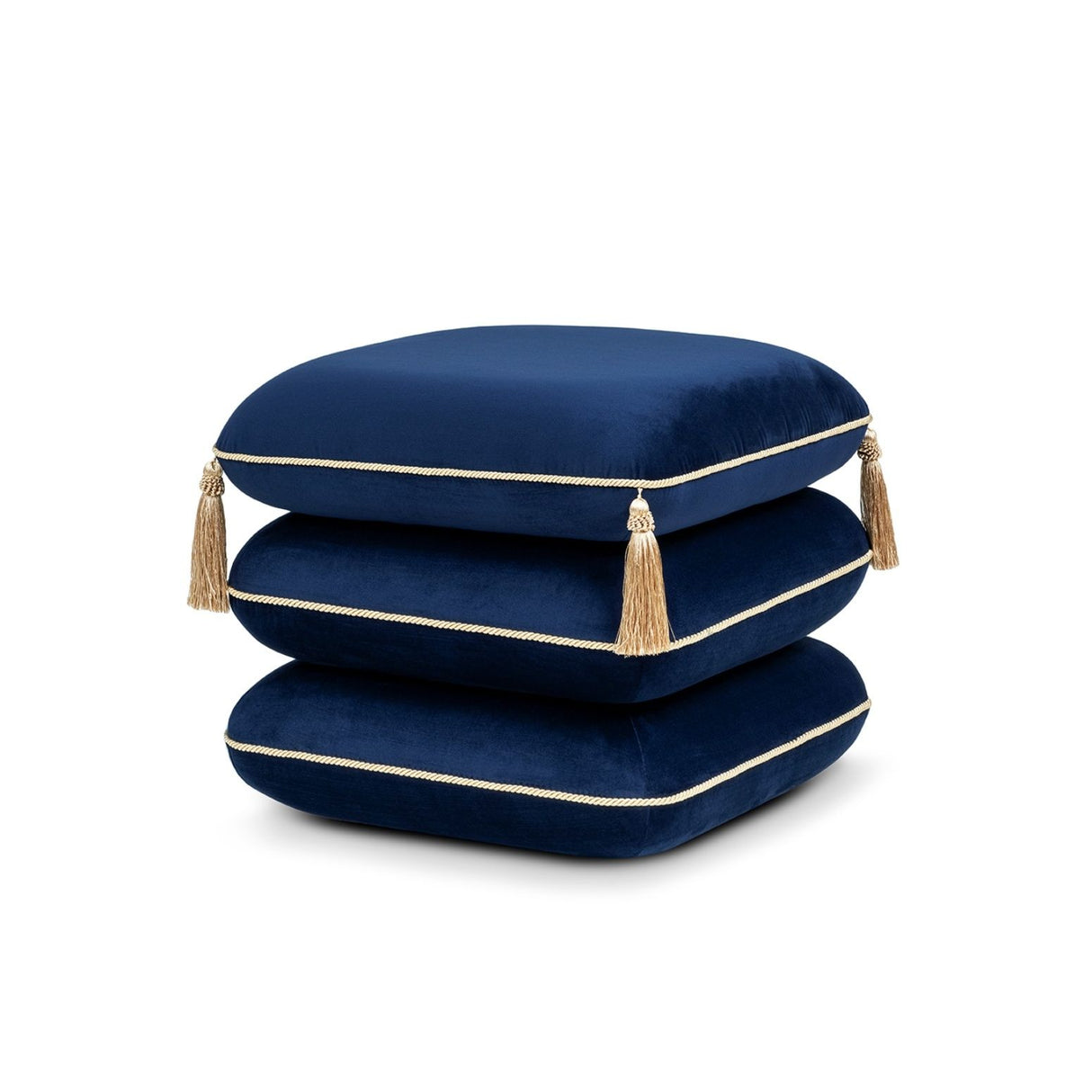 Monarch - Squared Upholstered Ottoman