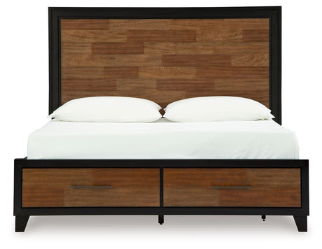 Kraeburn - Panel Storage Bed by Benchcraft® | Bel Furniture