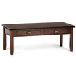 Artisan - Coffee Table - Russet Brown by Simpli-Home | Bel Furniture
