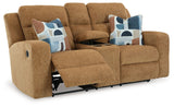 Kanlow - Dbl Reclining Loveseat With Console by Signature Design by Ashley® | Bel Furniture