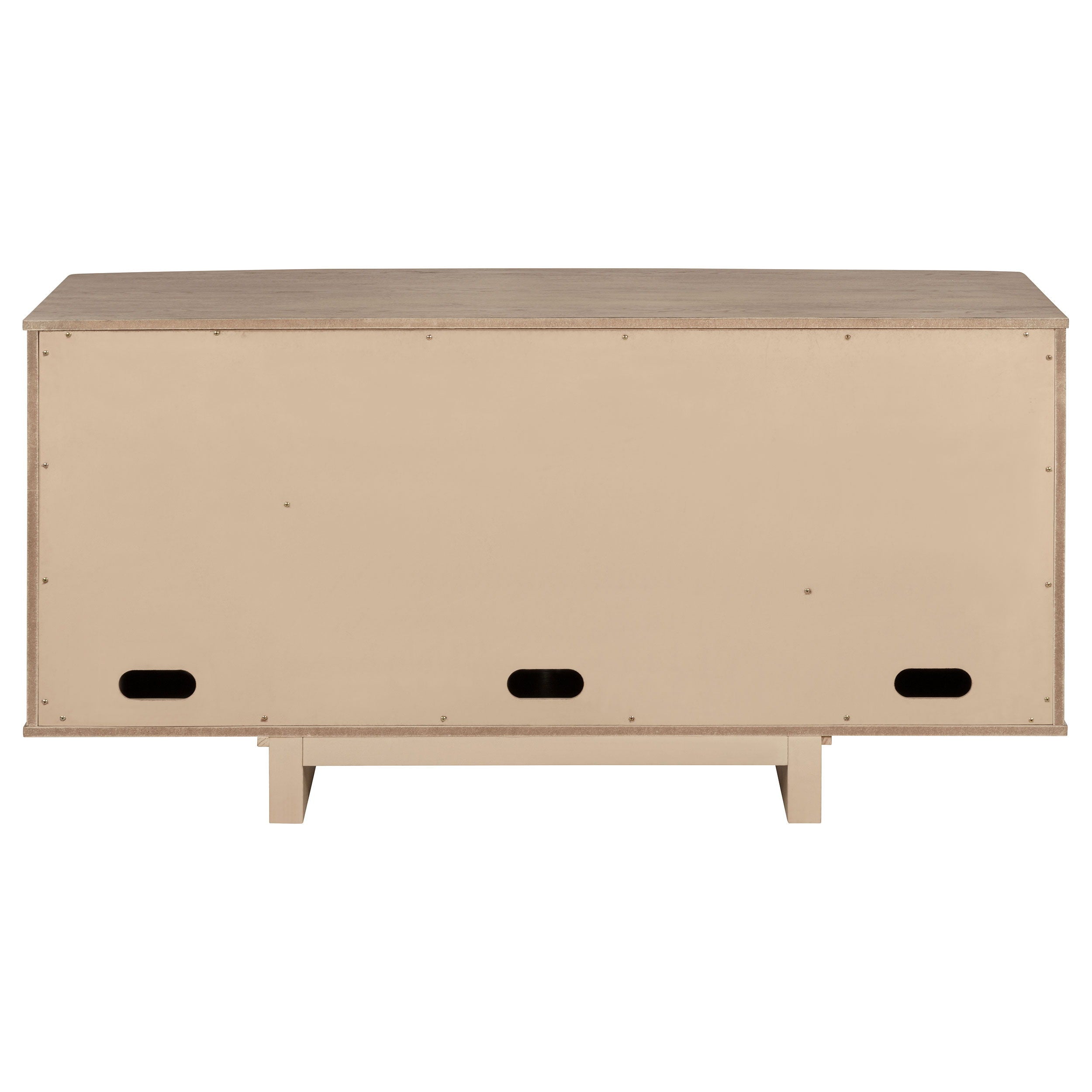 Kailani - 4-Door Cane Sideboard Buffet Cabinet - Beige Oak